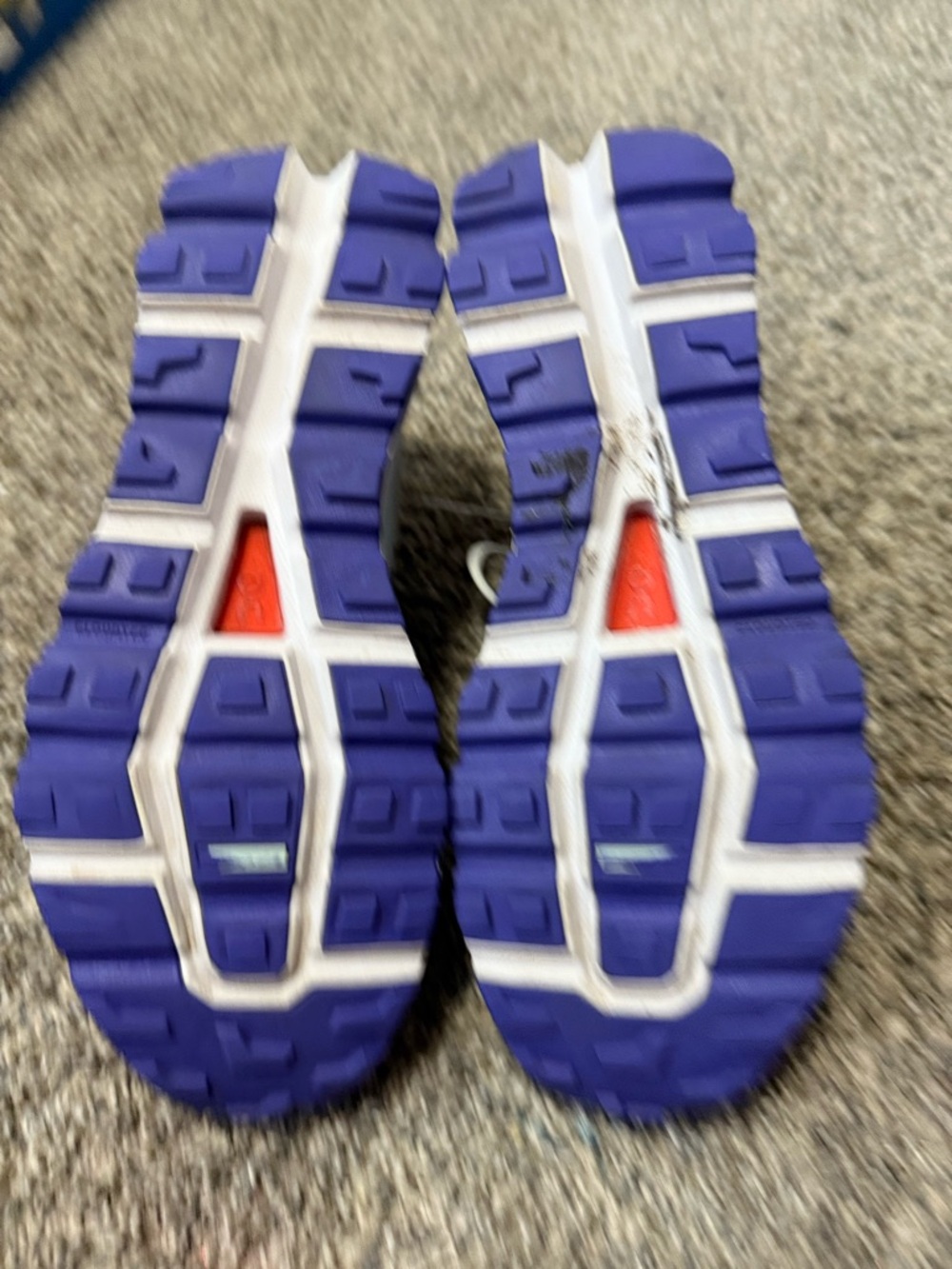 On Cloudrunner Women's Mint and Purple Running Sneaker - Picture 6 of 7